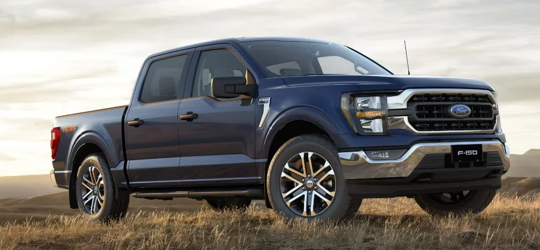 Blue F-150