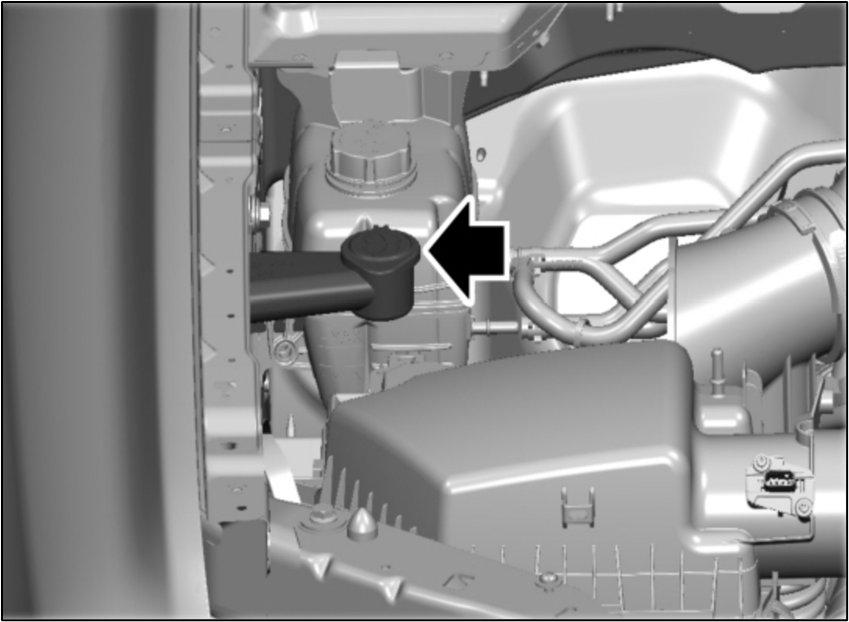 Windshield washer cap