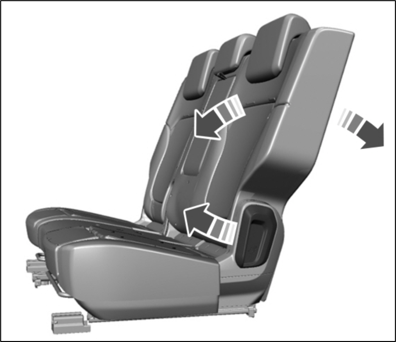 Adjusting the Seat Backrest