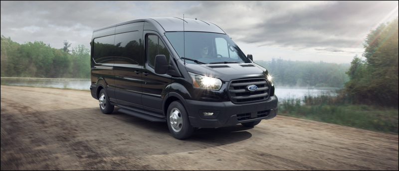 Image shown of Ford Transit.