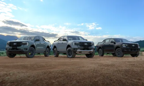 3 Ford Rangers