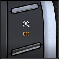 Screenshot of the Auto Start-Stop Off button.